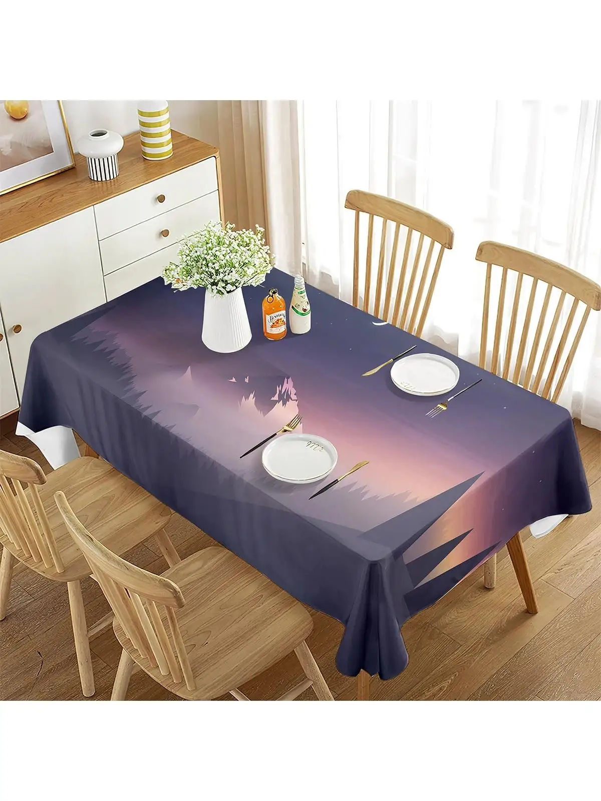 

Tablecloth Restaurant Dining Coffee Table---6YH