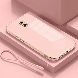 Premium Silicone Phone Case with Full Lens Protection for Samsung Galaxy Models (Gs6D pink)