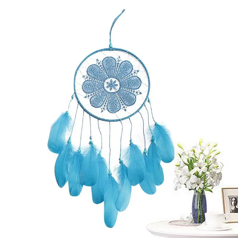 

Indian Style Dreamcatcher Handmade Wind Chimes Hanging Pendant Dream Catcher Home Wall Art Hangings Decorations