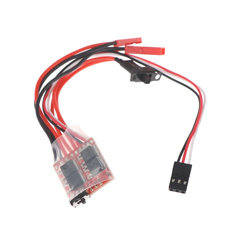 Contrôleur de vitesse ESC brossé 10A-30A pour camion RC avec connecteurs soudés