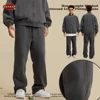 ZODF 2023 Autumn Winter Men Washed 450gsm Pants Unisex High Street Oversized Straight Trousers Streetwears HY0626 4