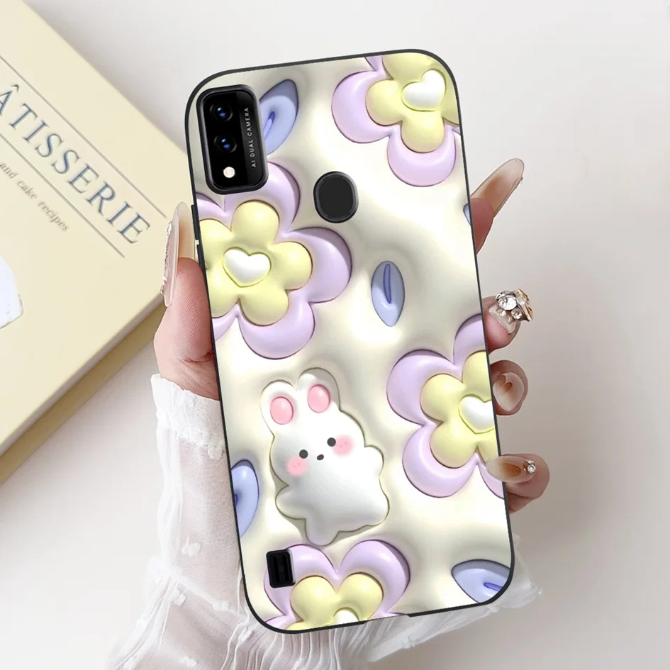 Cute Cartoon Soft Silicone Protective Phone Case Cover