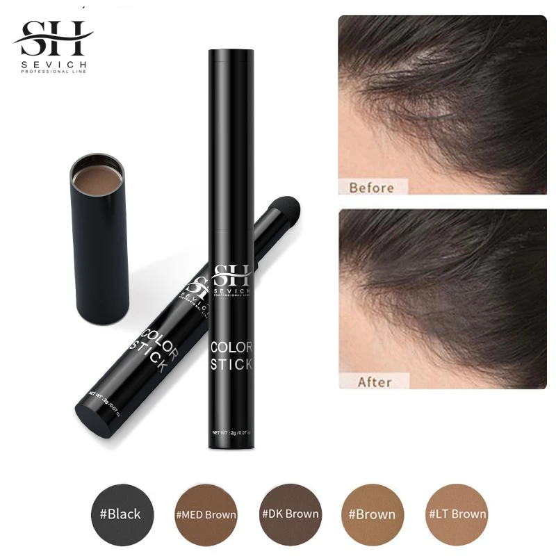 Sevich Beard Filling Pen Beard Enhancer Powder Coloring Shaping Tools Waterproof Black Brown for Man Cosmetic 2g,beard coloring pen