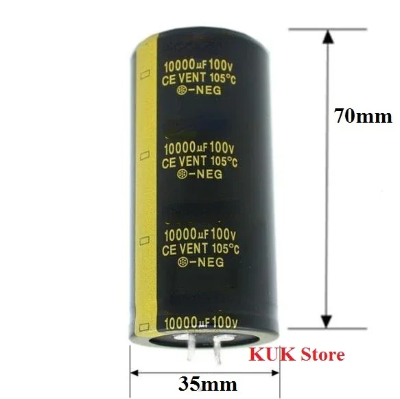 

Real Original 100% NEW 100V 10000UF 105 degree centigrade 2PCS ~ 10PCS