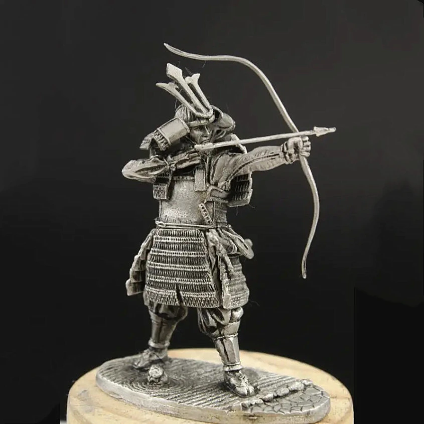 

Ancient Soldier Model Japanese Warring States Bow Arrow Armor Warrior Customized Ornaments 1/32 54mm