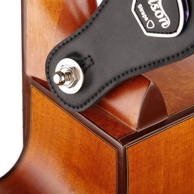 Pulsanti Tracolla Chitarra A Sgancio Rapido - Set Con Chiave In Oro, Nero O Argento - Foto 13