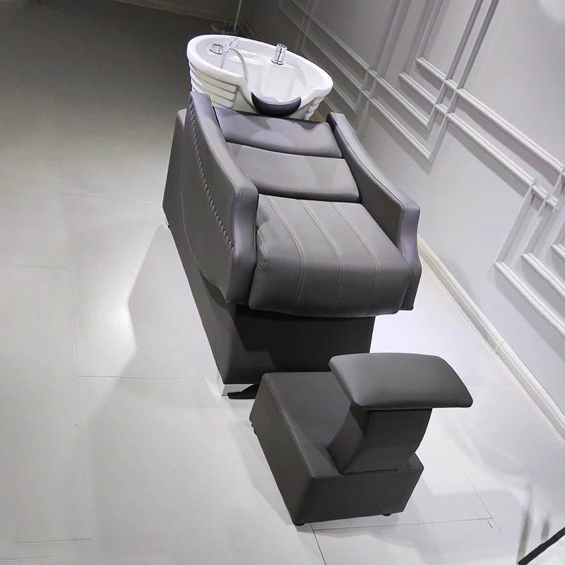 Speciality Modern Shampoo Chair Luxury Recliner Aesthetic Spa Salon Chair Stylist Cosmetic Silla Barberia Furniture HD50XF