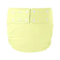 AIO 1 Piece Set Of Ice Silk Lining Adult Diaper Pants, Washable, Waterproof, Anti-Side Leakage, Adjustable Diaper Pants 2