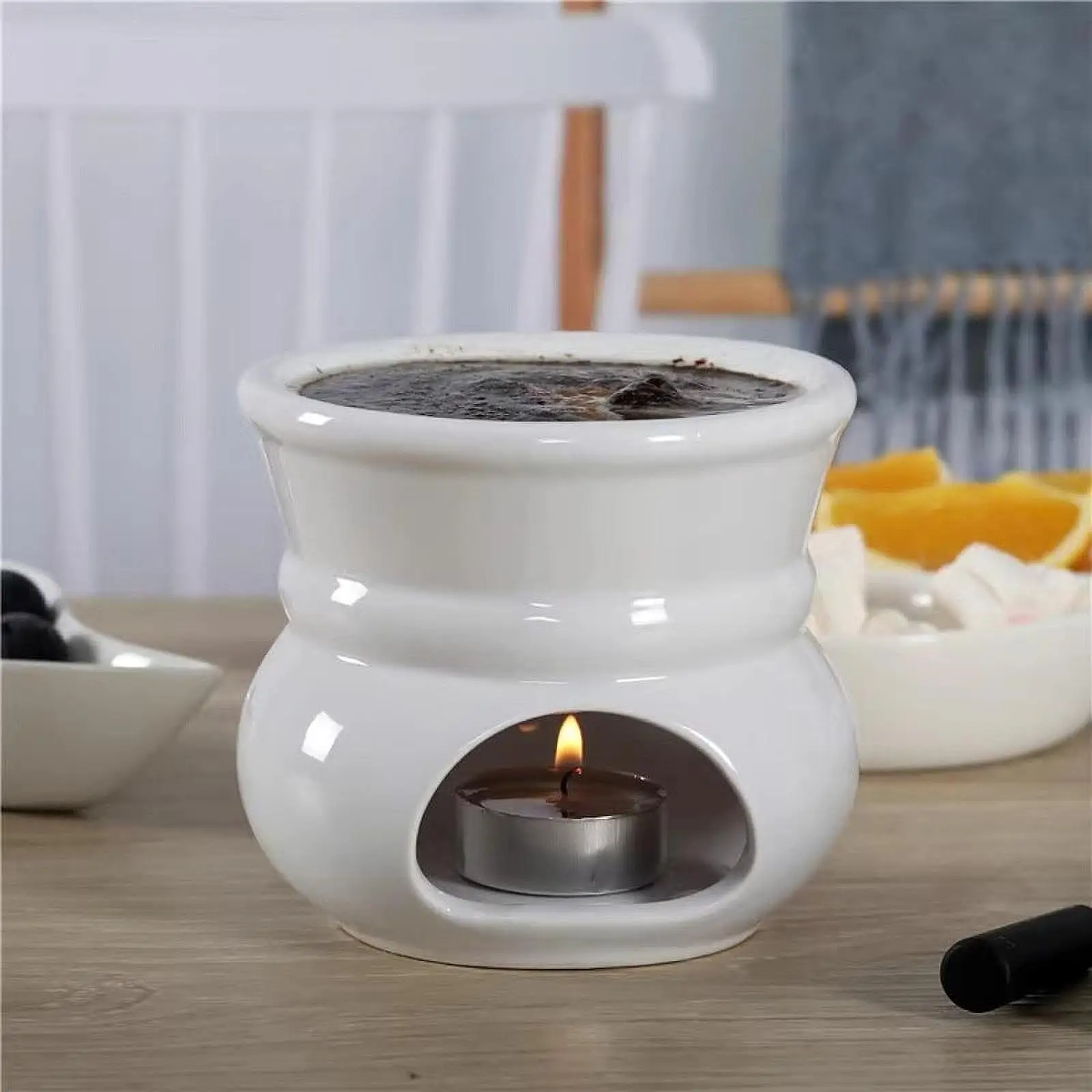 DIY Chocolate Fondue Set Chocolate Cheese Melting Melting Cup Candy