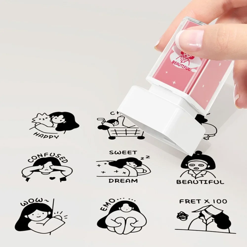 크리 에이 티브 인감 스티커 장난감 Traceless 보상 인감 인감 상자 시리즈 장식 재료 귀여운 인감 학생 문구 학교 용품