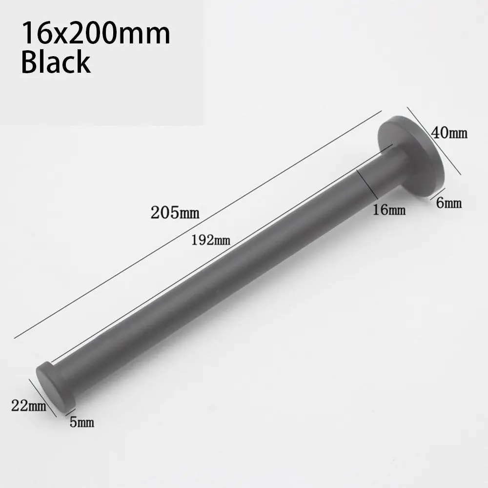 black 16x200mm