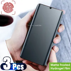 Premium Matte Hydrogel Film Screen Protector - 3 Pack - Anti-Fingerprint Finishing - Hydrogel Film (P40 Pro Plus)