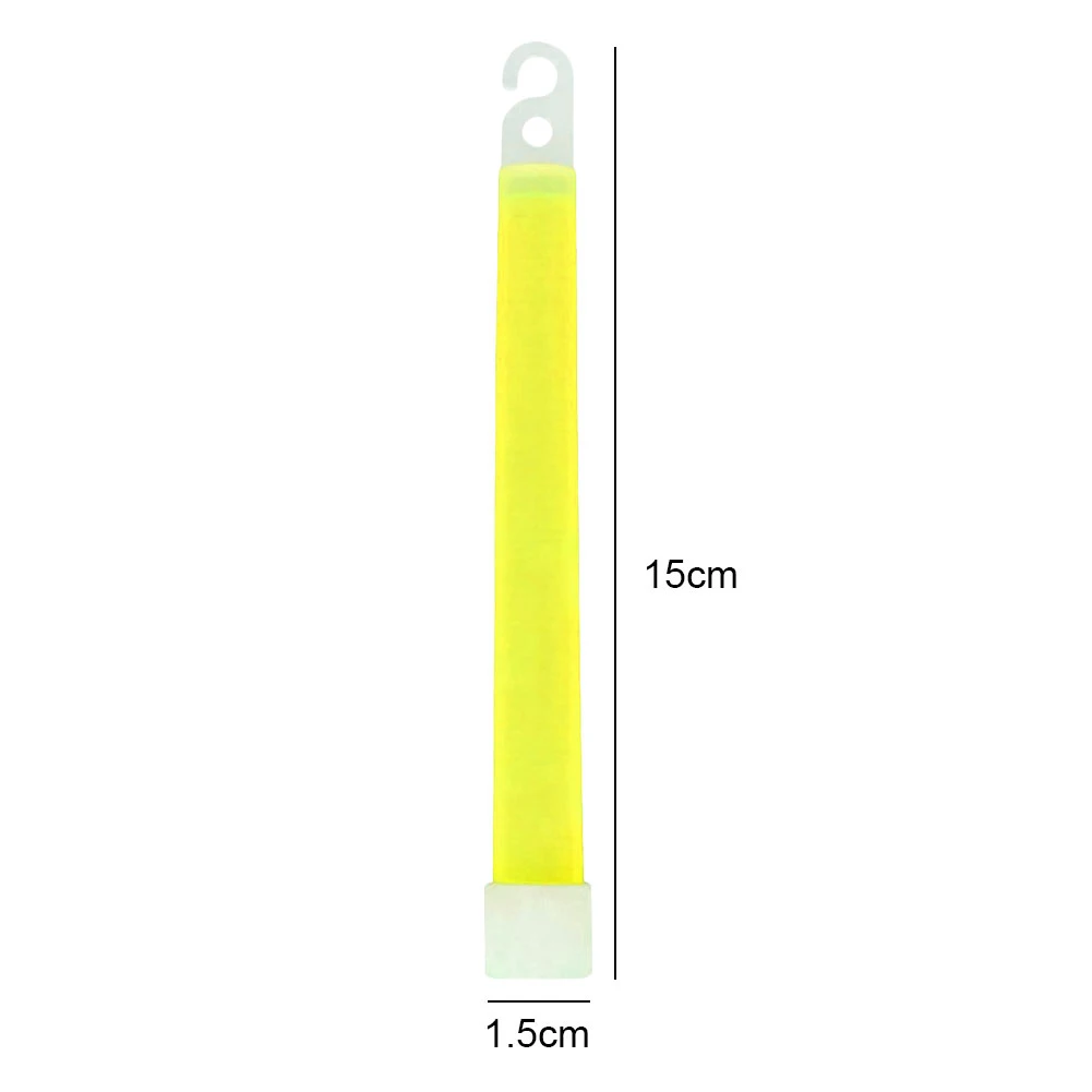 Bâtons lumineux militaires étanches avec crochet, prohibe la fête, le camping, la randonnée, la marche, l'équipement SOS, les kits de survie, 1 à 10 pièces