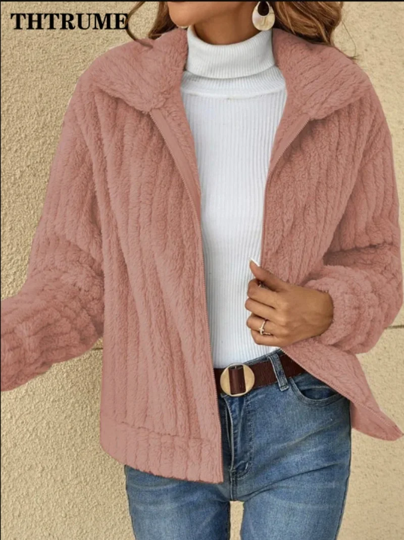Elegant Women's Warm Autumn Winter Jacket