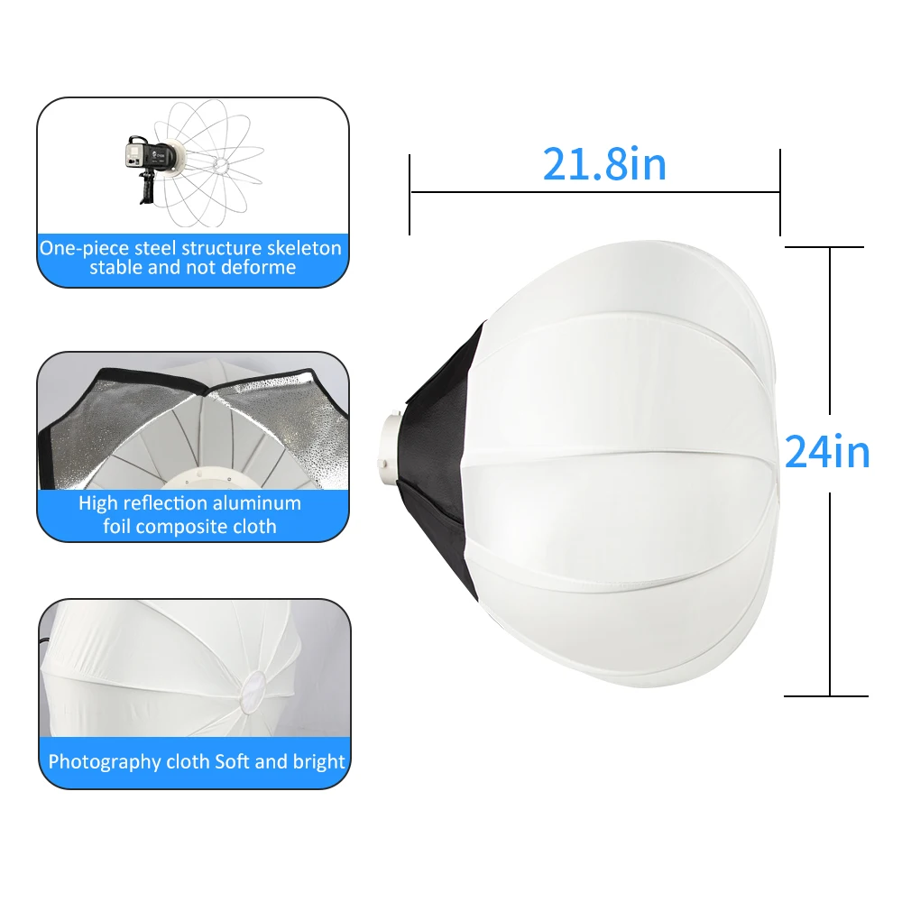 Fotografie COB-Licht Bowens 135W/115W/90W Kit 2M Stativ Fotografiezubehör für Porträt-Blitz Studiozubehör – Detail 25