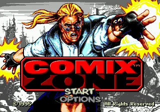 Comix Zone Game Card 16bit MD Cart For Sega Mega Drive For Genesis Free Shipping