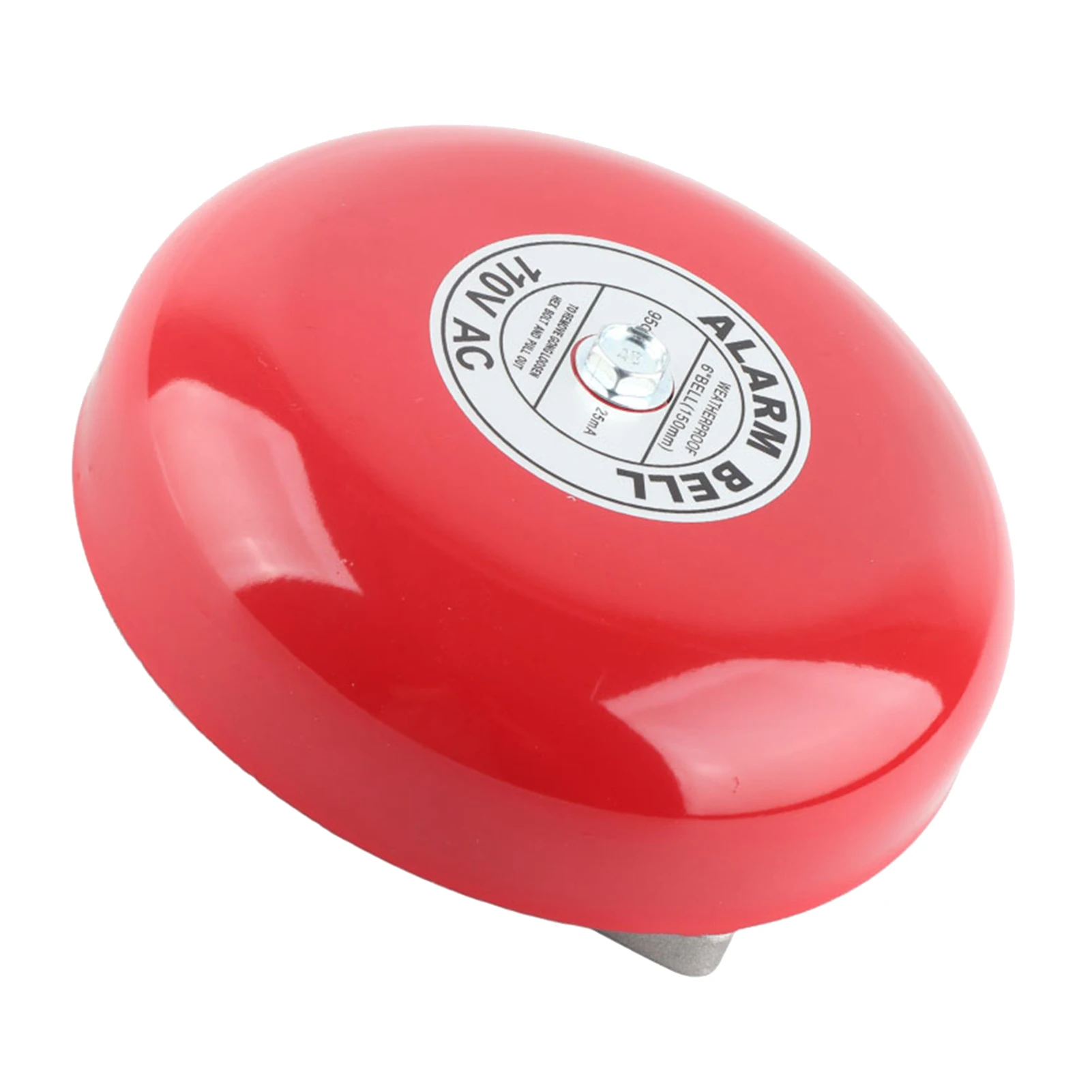 CB-6B 95dB Metal Electric Round Alarm Bell School Home Factory Security Alarm Bell