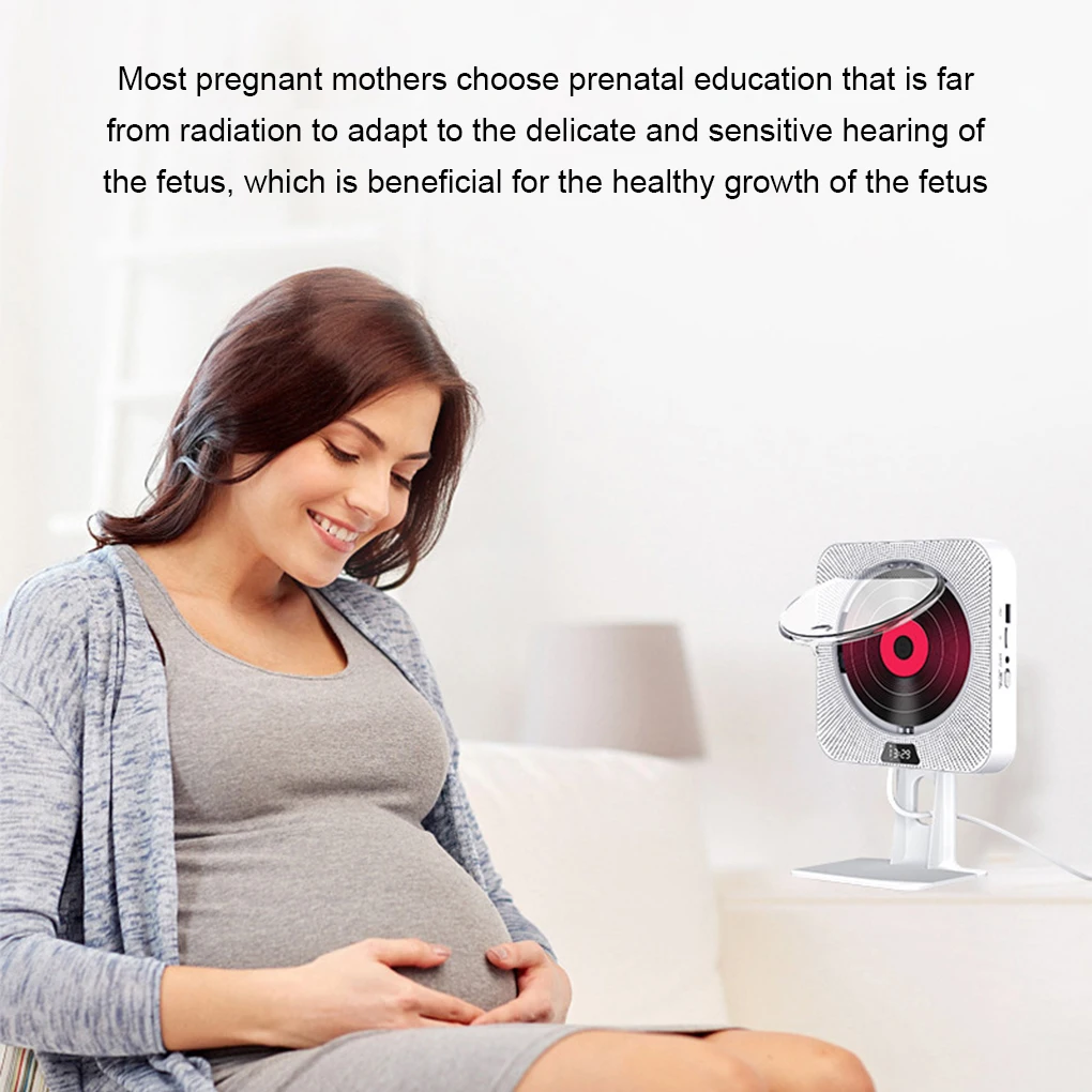 

Настенный CD-проигрыватель для стильного и практичного размещения для студентов, USB портативный CD-проигрыватель