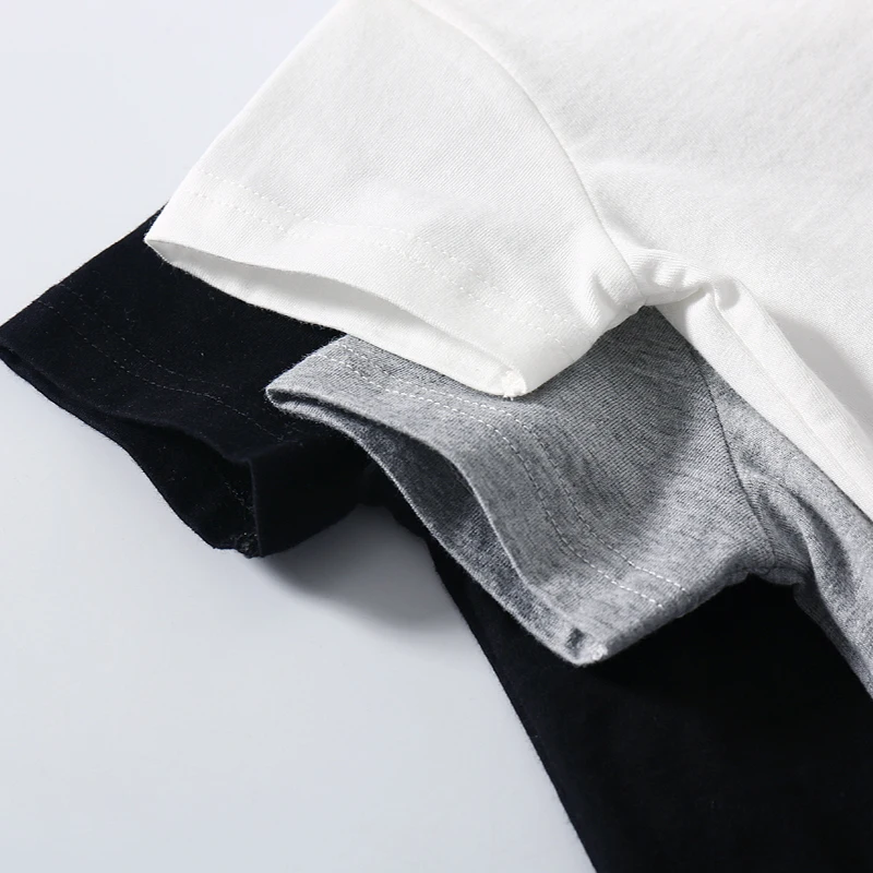 Summer Baby Boy Girl Tees Round Neck Shoulder Button Short-Sleeved T-Shirt Cotton Tops Solid Color Bottoming Shirt 0-24 Months