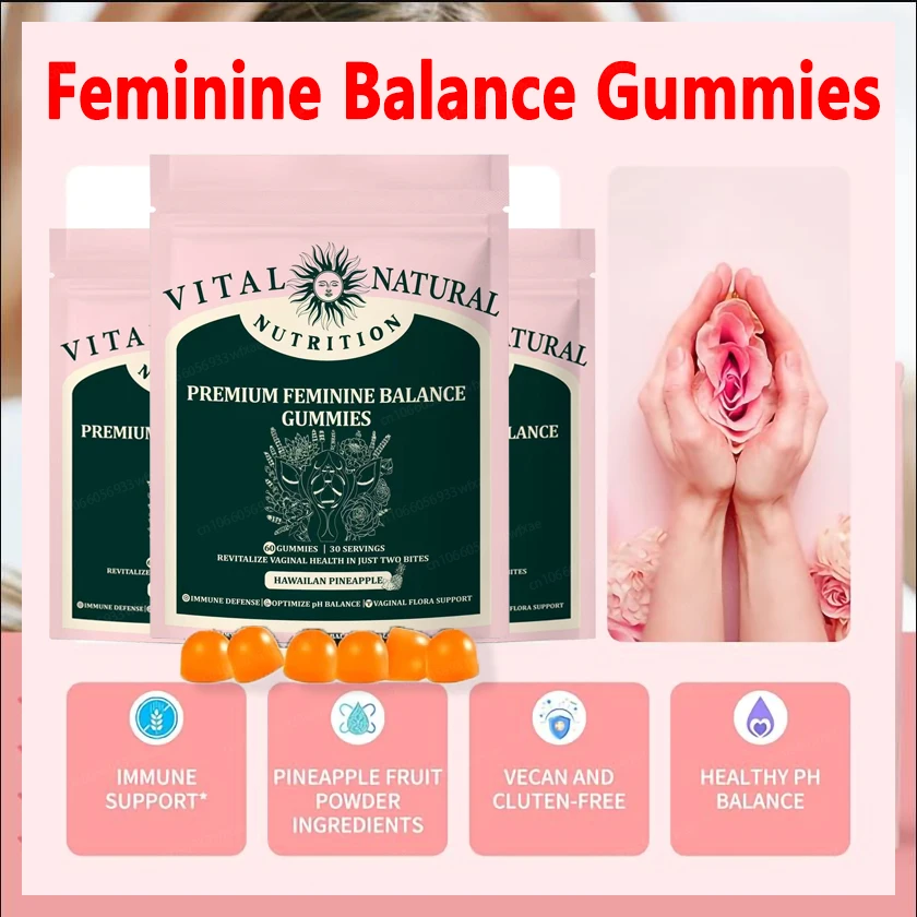 Female Hormone Balance Gummies PH Balance Immune Support