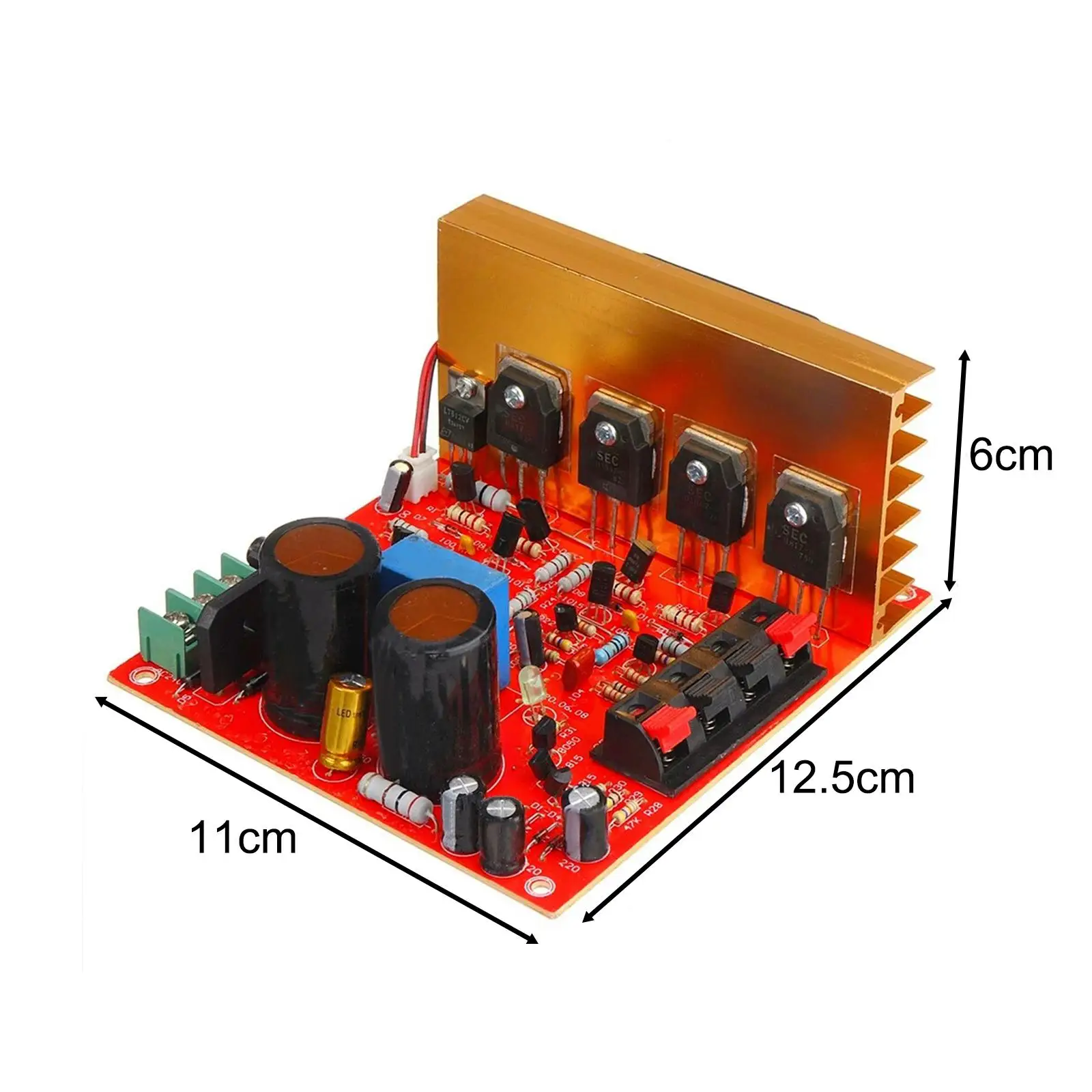 스테레오 앰프 보드 모듈 DX-188 듀얼 AC18-26V 액세서리, 방열 선풍기, 예비 부품, DIY 조립 보드, 180W