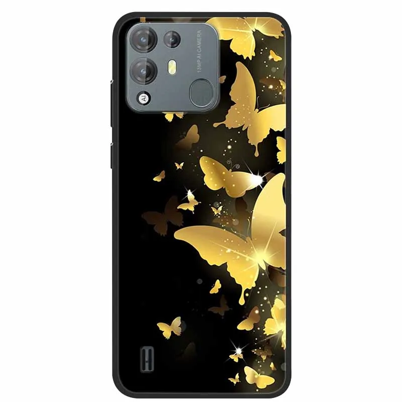 Shockproof Soft Silicone TPU Back Cover - Cute Design s
