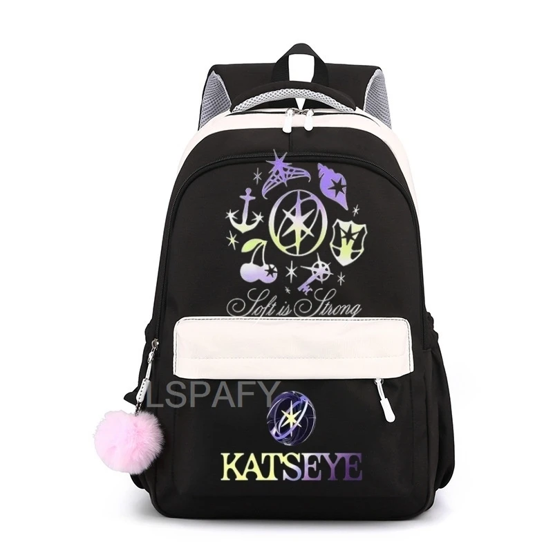 K-Pop Inspired Canvas Backpack - Trendy & High-Quality Fashion Schoolbag