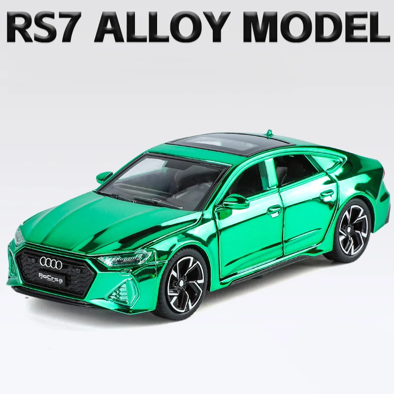 アウディ RS7 1/32 1:32 AUDI RS7 Coupe Alloy Car Model Simulation Diecast Metal