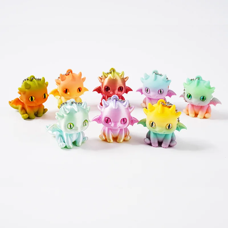 3D Printing Toys Cute Little Flying Dragon Printing Figure 3d Printing Toys  Ornaments Dragons