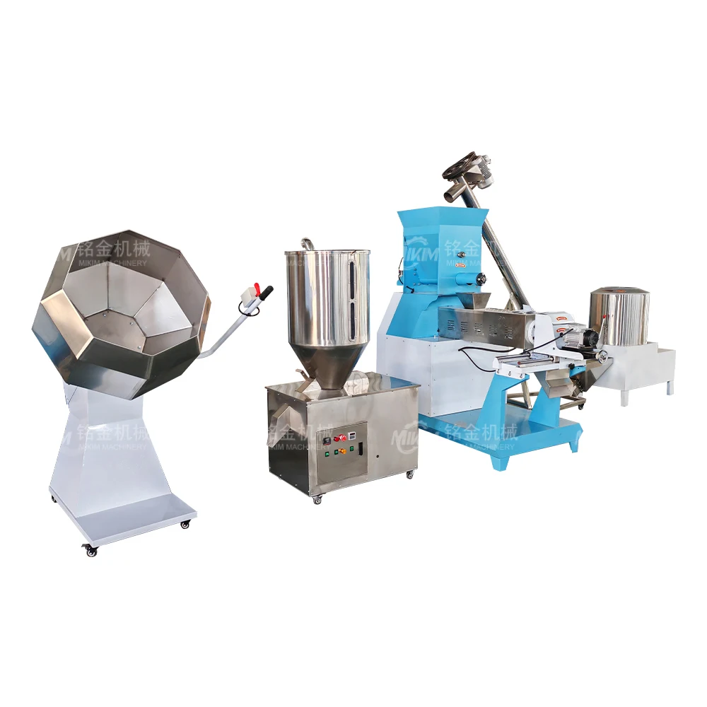 

Floating Fish Feed Processing Machinery Dog Cat Chicken Pet Feed Extruder Making Machines Animal Feed Processing Machine