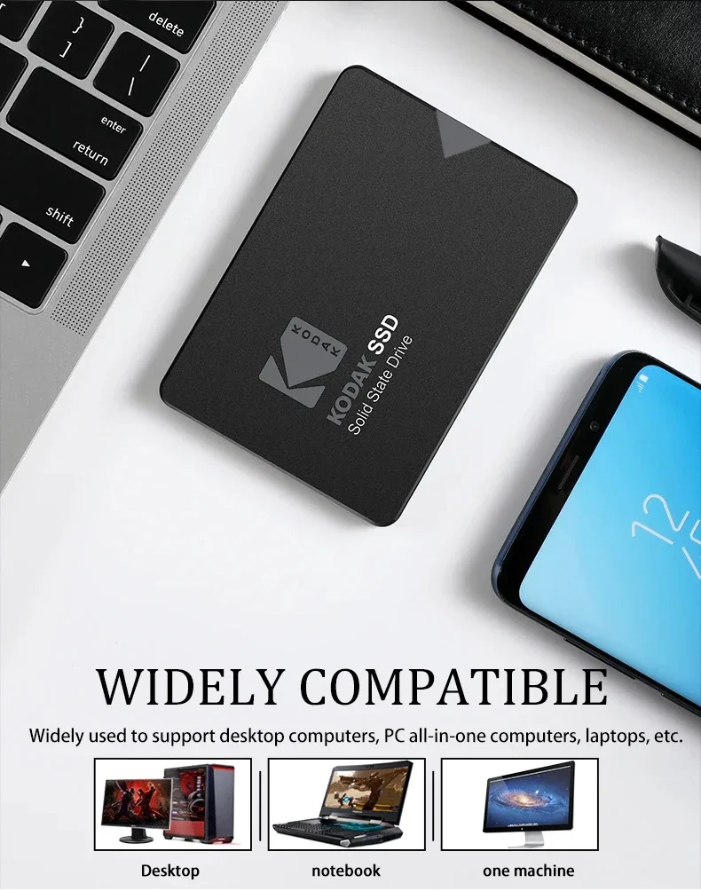 KODAK Internal SSD 1TB 2.5インチ SATA III Kodak SSD Hard Disk 128GB 256GB 512GB 1TB SATA III 2.5 inch
