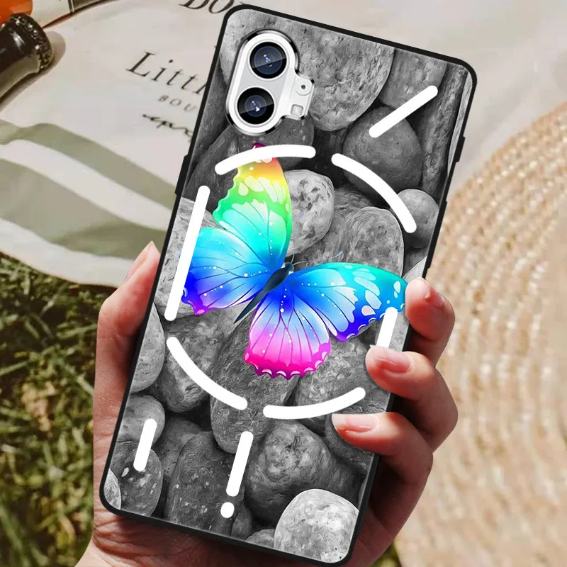 Black Antiknock Soft TPU Protective Phone Case Cover