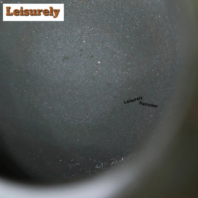 170ml Classic Yixing Purple Clay Teapots Handmade Frog Pot Raw Ore Green Mud Kettle With Filter Chinese Zisha Tea Set Cha Craft