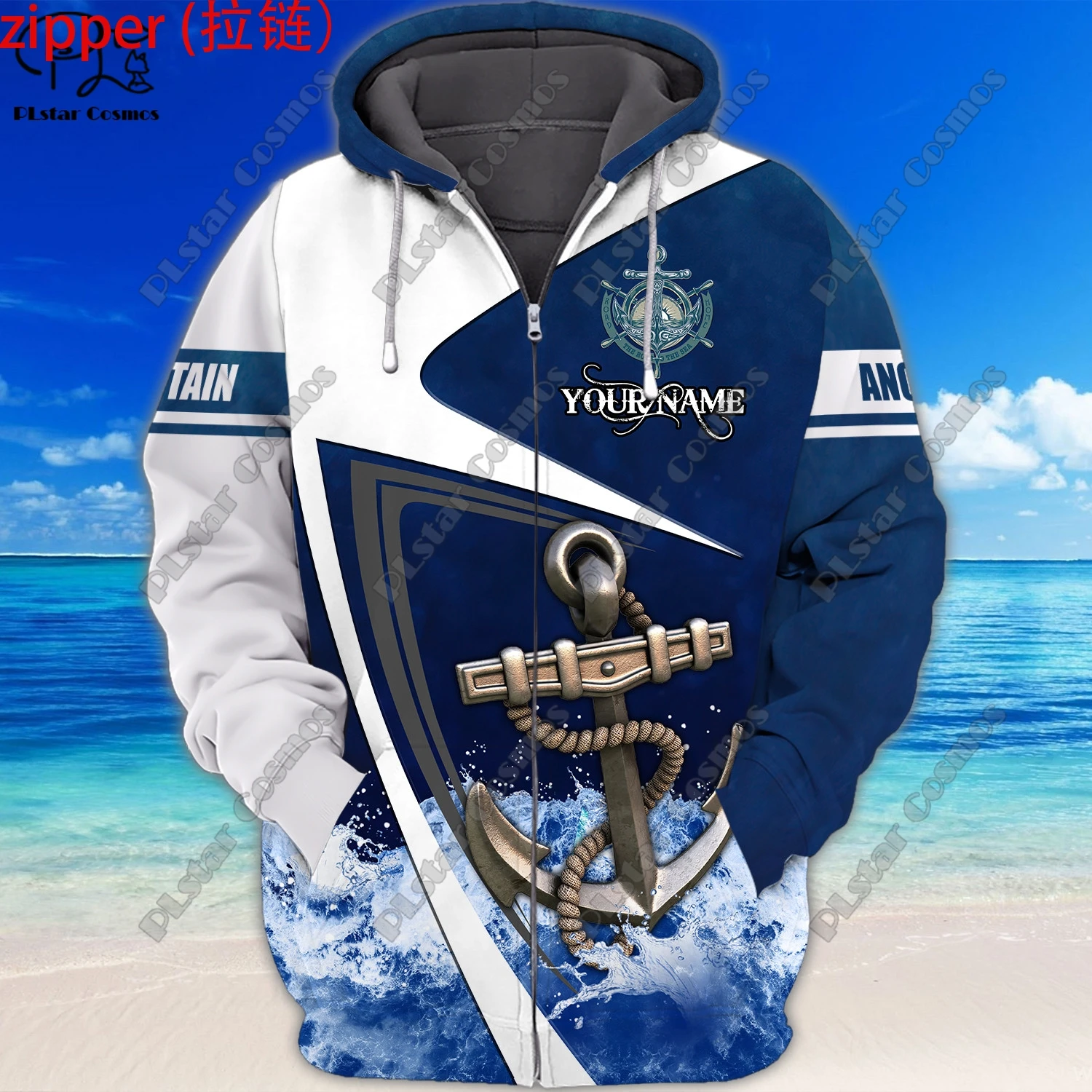 3D printing custom name sports series diving anchor Art unisex clothing fun casual hoodie/sweatshirt/zipper/jacket/T-shirt Q-2