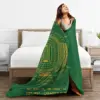 Green Bay Packers Lambeau Field Stadium Blankets Fleece Breathable Sofa Throw Blankets For Couch Office Throws Bedspread Quilt 5