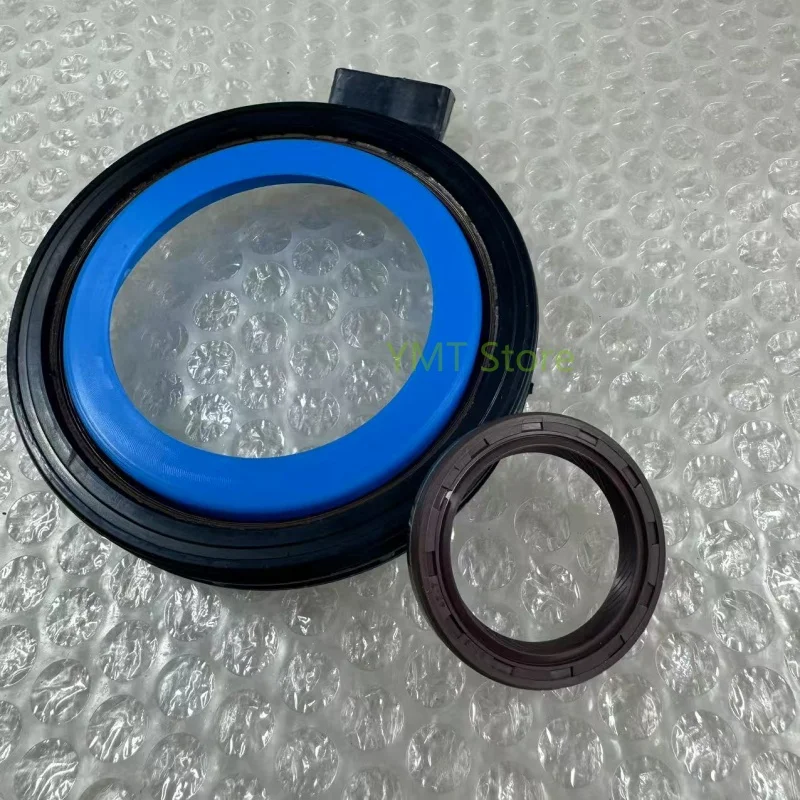 2PCS Crankshaft Front Rear Oil Seal For Chevrolet Cruze Sonic Trax Hideo Epica Buick Excelle Opel Astra Zafira 55555805 24447223