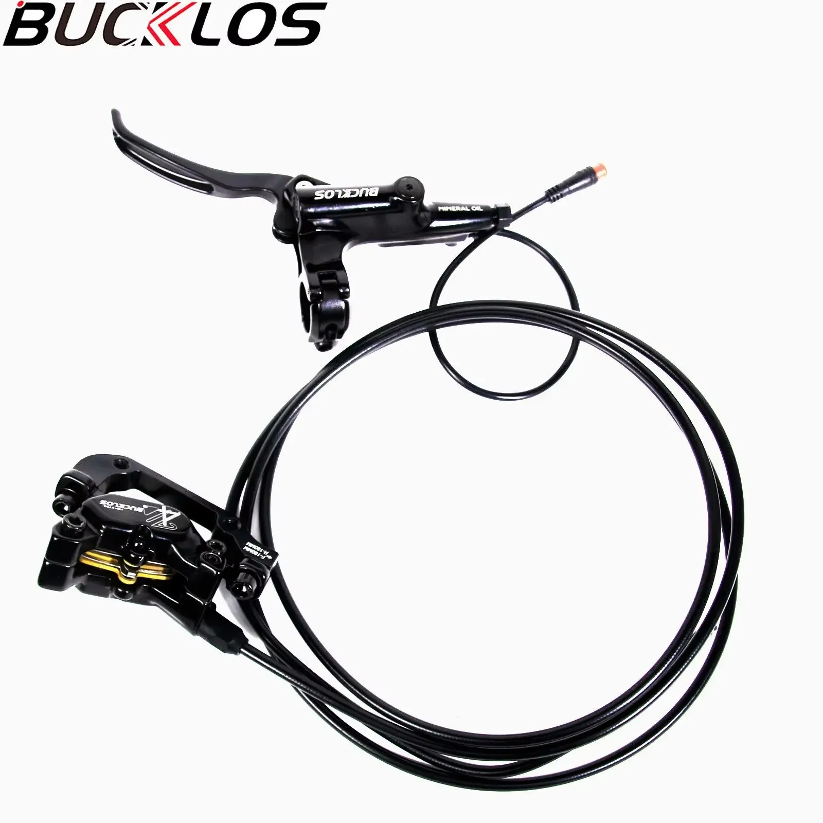 BUCKLOS E-バイク 4 ピストン Ebrake 油圧ディスクブレーキセット