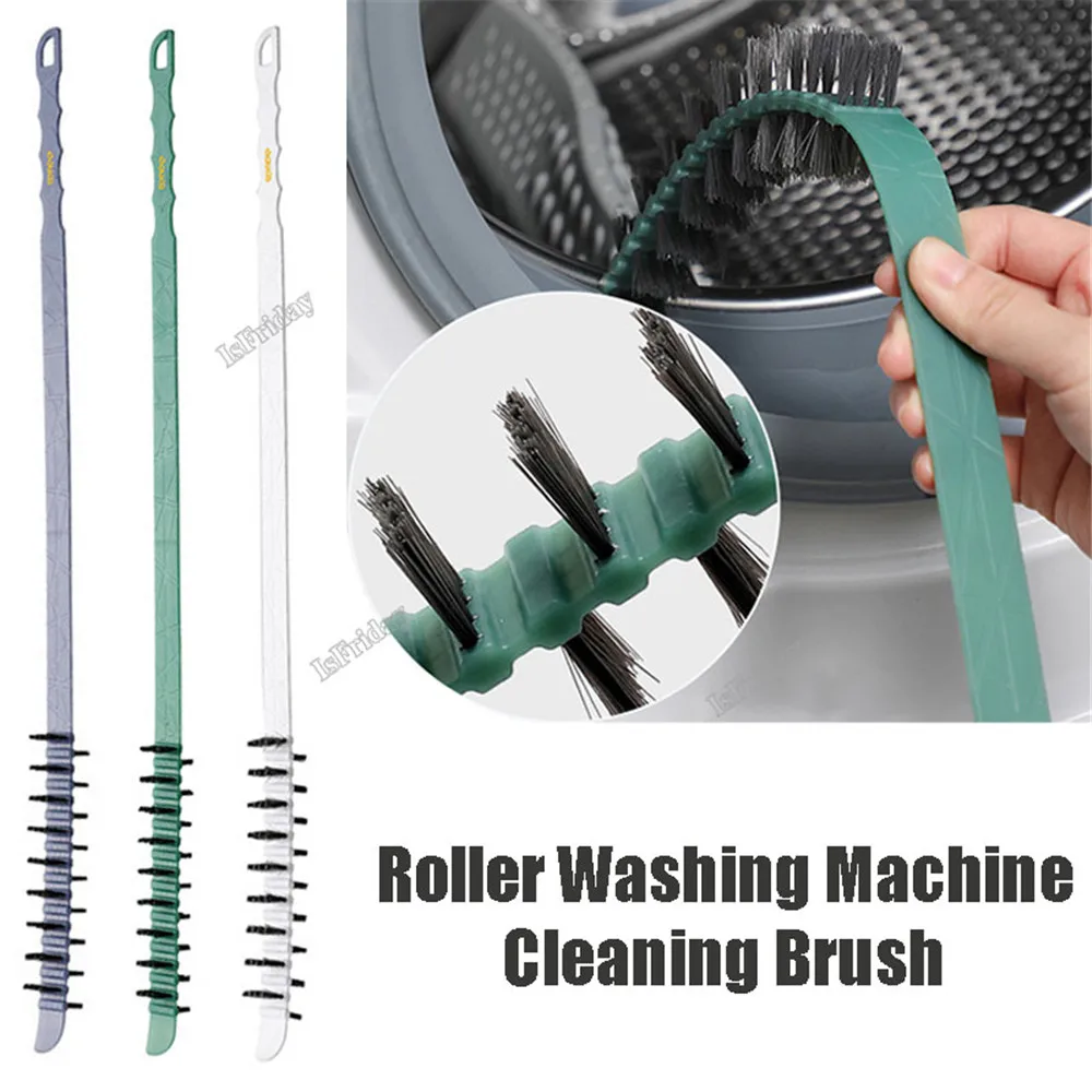 

Washing Machine Cleaning Brush 1pcs Refrigerator Condenser Coll Cleaning Brush Clothes Dryer Lint Vent Trap Foldable Home
