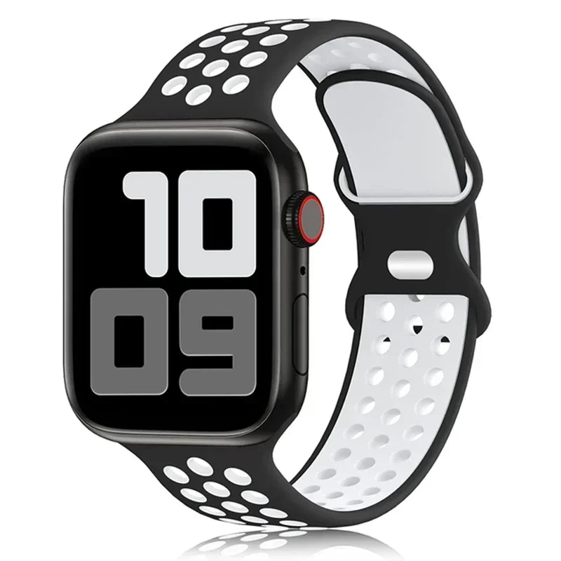 Versatile Silicone Sports Watch Strap Bracelet