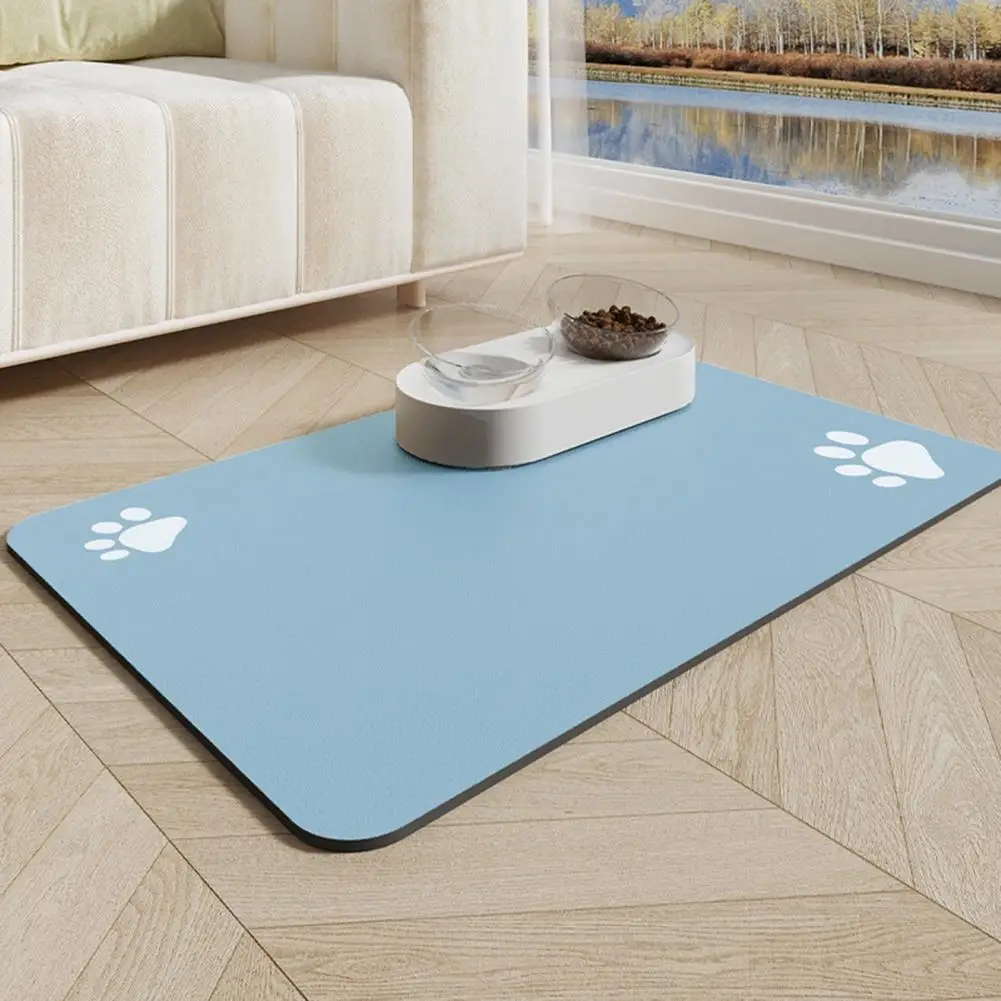 2 Tappetini In Silicone Per Leccare Cani, Antiscivolo, Blu E Grigio, 150x150 Mm, Facili Da Pulire