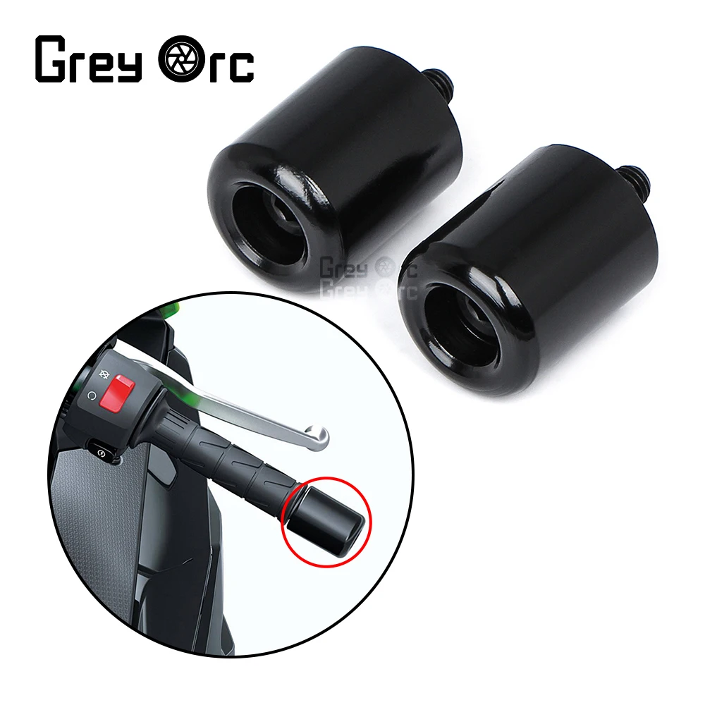 ノブ Handlebar Grips For Kawasaki Ninja400 ZX6R ZX636 Z250 Z300 Z400