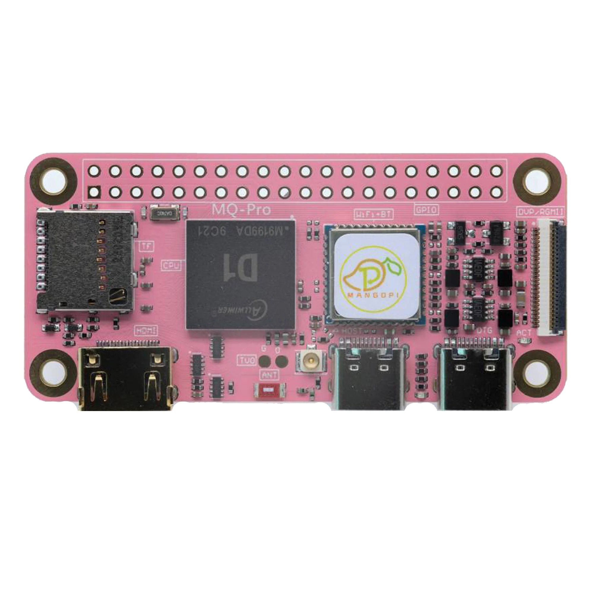 MangoPi MQ Pro Allwinner D1 Development Board SBC Domestic RISCV Art mango pi Compared Raspberry Pi Orange Pi