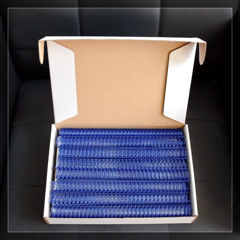 A4 Double Coil Calendar Binding Comb Binding Wire Rings 8PCS/LOT 3:1/2:1 Pitch 6.4-38.1mm OY