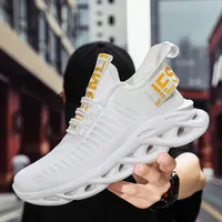 Men Shoes Comfortable Unisex Sneakers Breathable Couple Running Shoes Women Tenis Sports Shoe Size 36-46 White Walking Sneakers - Image 2