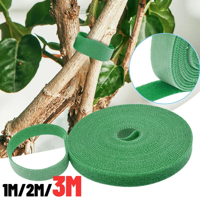 1 M/2M/3M Növényköteg Nylon Növényi Kötés Otthoni Kerti Szalaghorog Hurok Bambusz Cukornádtámasz Támogató Kiegészítők