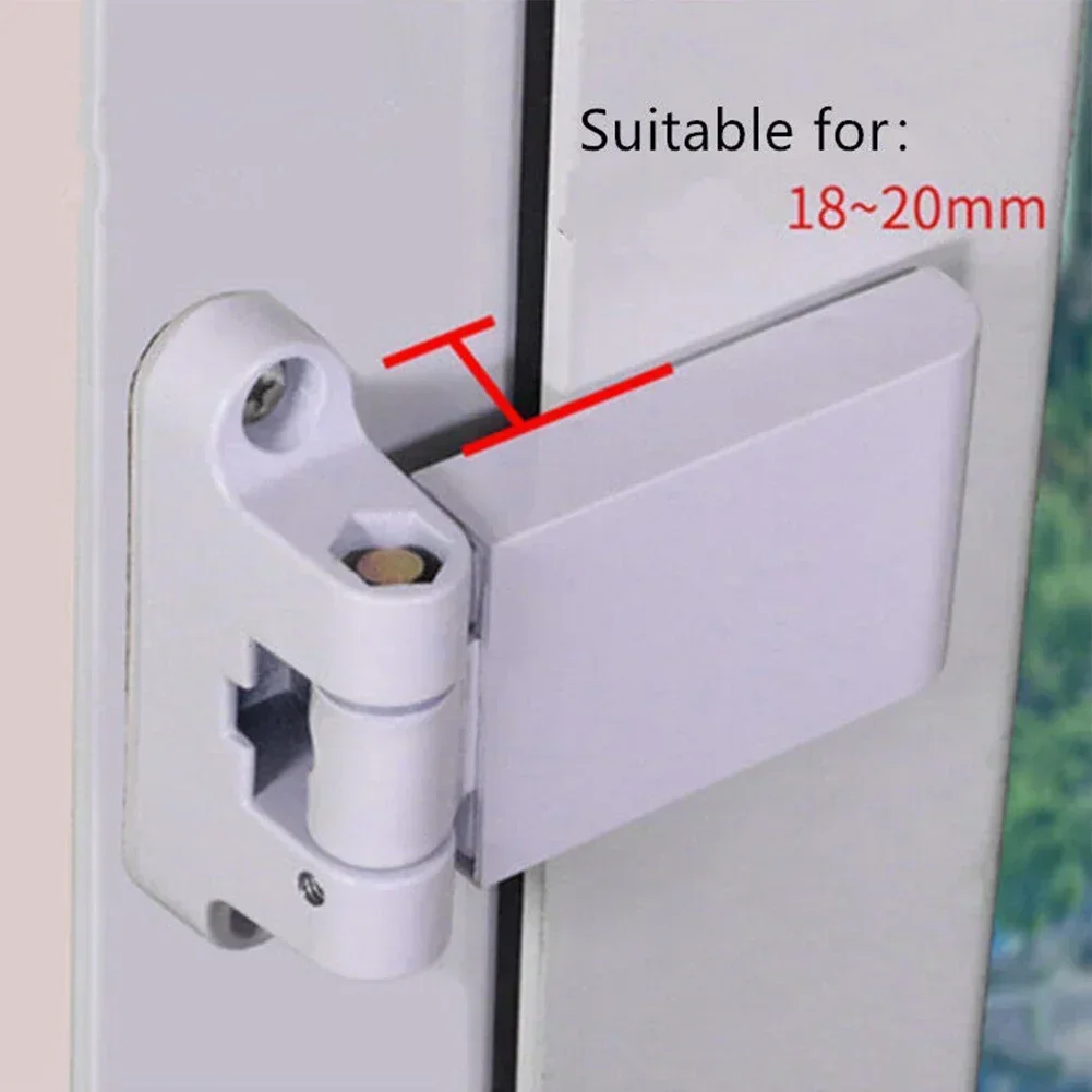 Door Flag Hinge Door Hinge White For Plastic Steel Doors Casement Left Right 3-hole Adjustable Hinges Hardware 1pcs stainless steel hinges door hinges