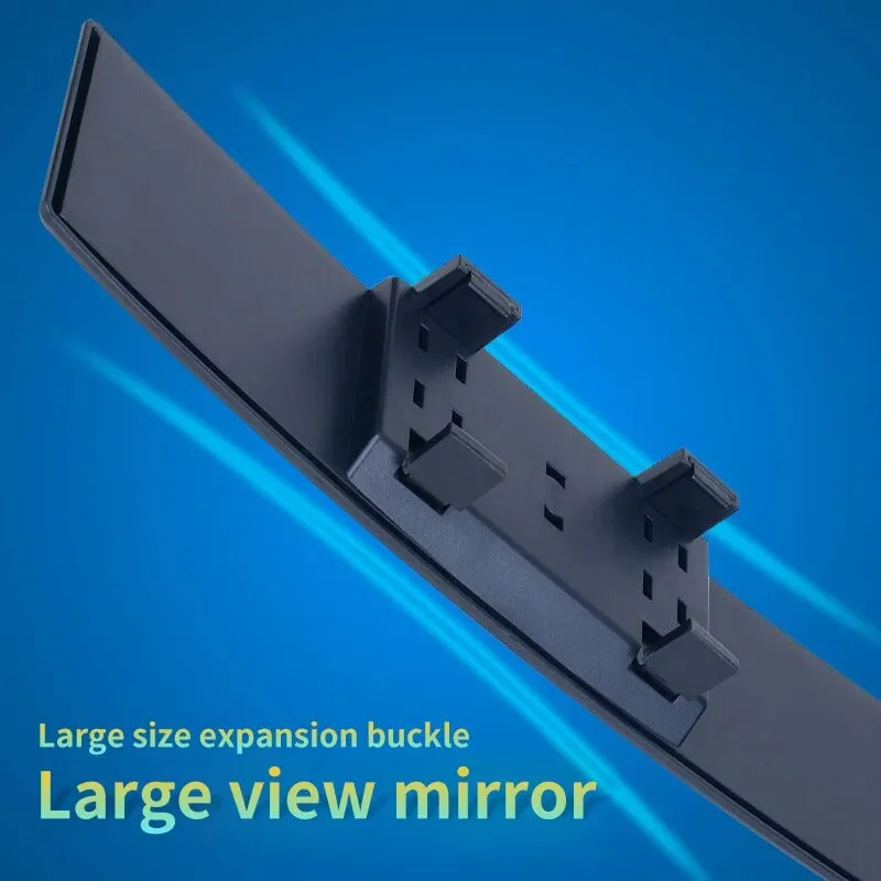 Car Mirror Indoor Large Field of View Anti-glare Blue Interior Rear Reverse