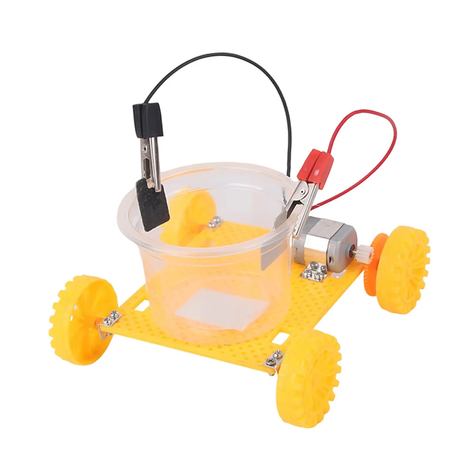 Salt Water Power Car Science Toy Kit Teaching Materials Scientific Educational Puzzle for Ages 6+ Year Old Student Teens School