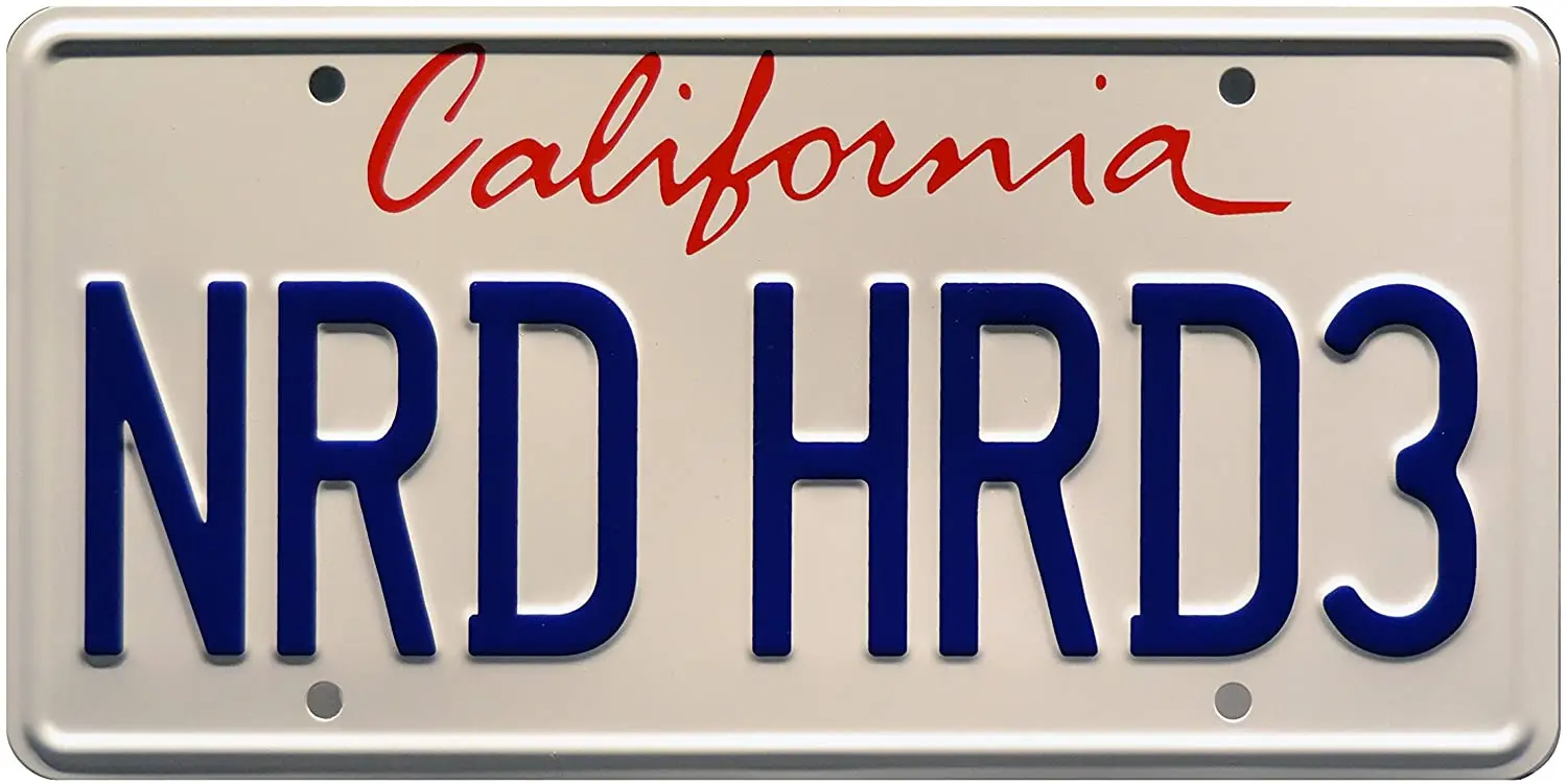 

Celebrity Machines Chuck | NRD HRD3 | Metal License Plate