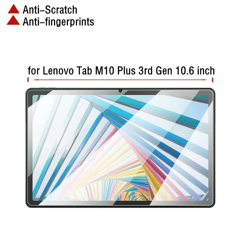 Vidro Temperado Protetor de Tela para Lenovo Tab Tablet Película Protetora M10 Plus 3ª Geração 106 - Imagem 3